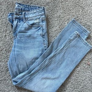 Old navy power straight high rise jeans
